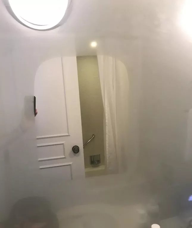 Heated mirror