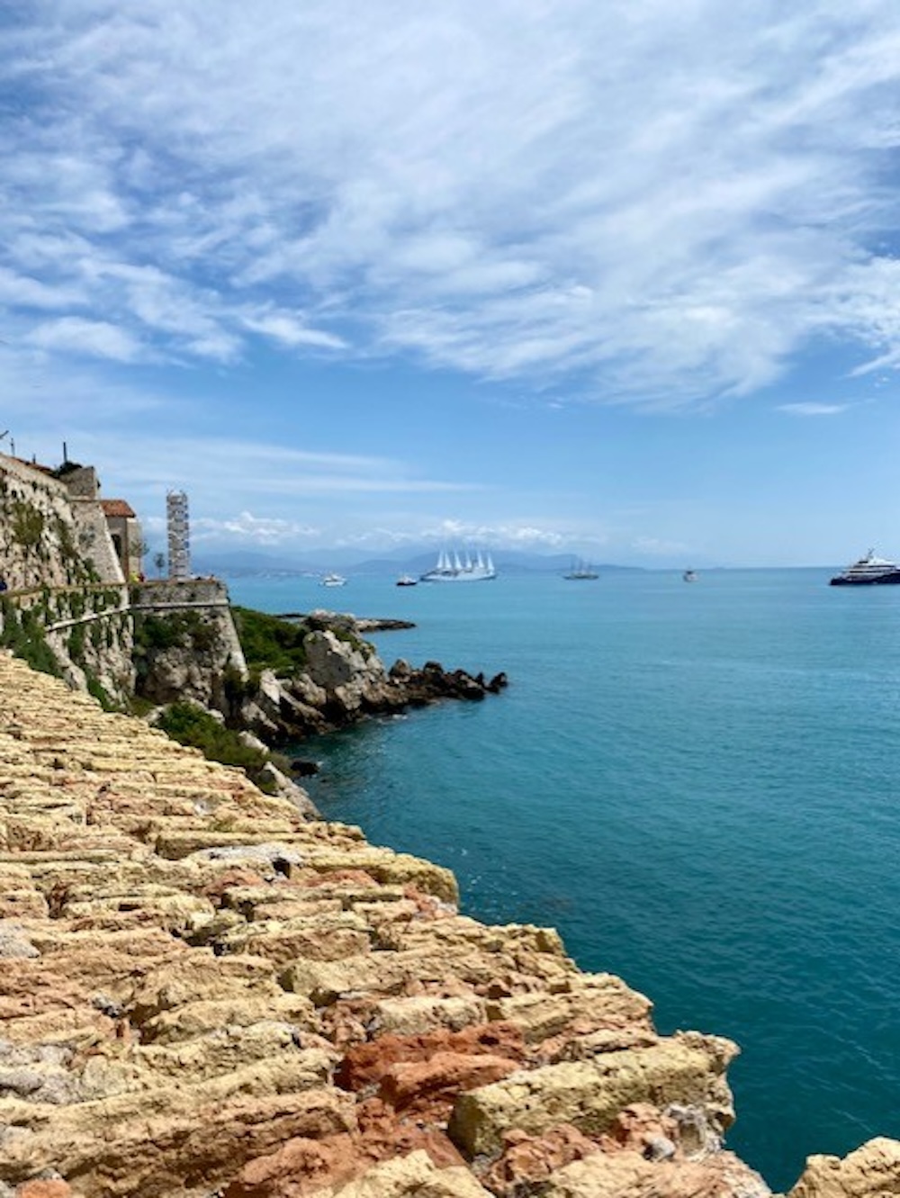 Antibes coastline