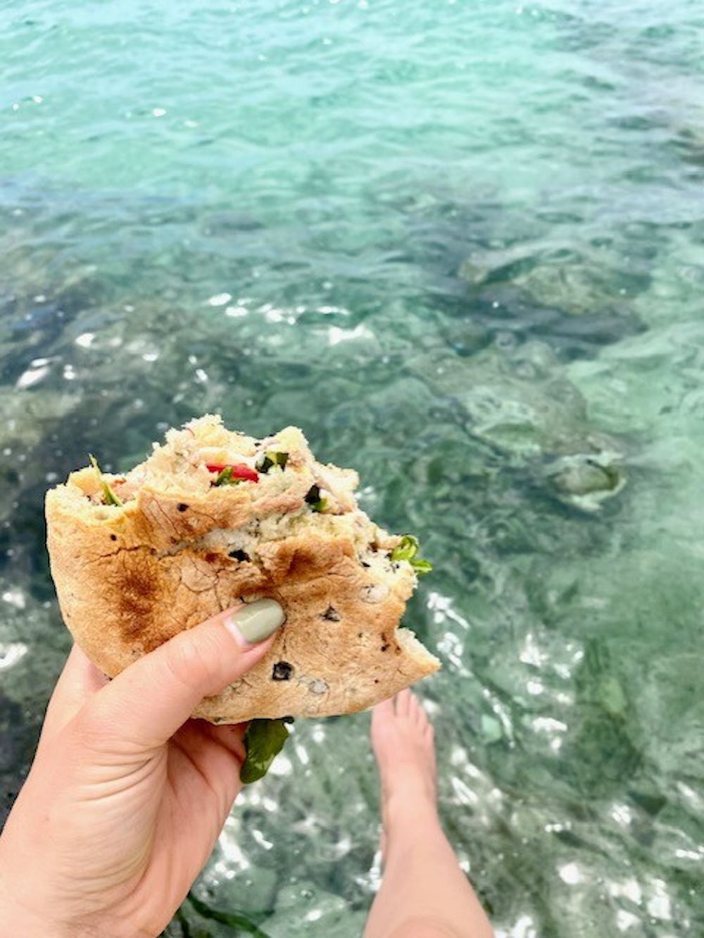 Tasty sandwich in Antibes