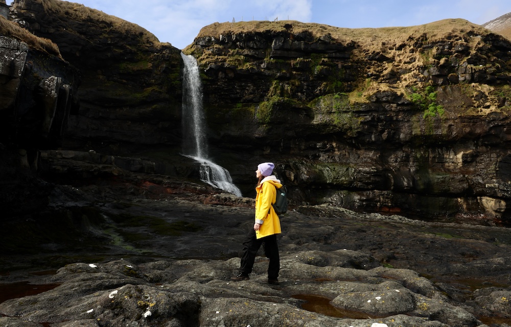 Waterfall on Kalsoy